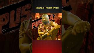 Create a Cinematic Freeze Frame Intro Character Intro  in Premiere Pro #shorts