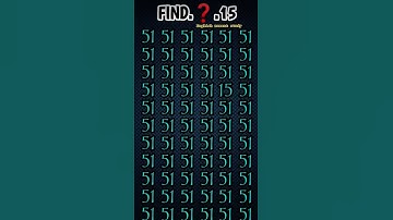 Find 👉 15 odd number puzzle 🧩 iq test 🧠 math reasoning puzzle 🧩 #iq #mathematicspuzzles #mathspuzzle