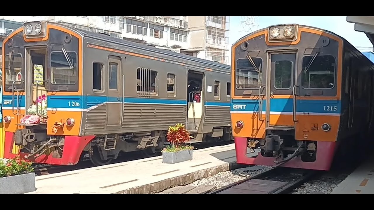 รถไฟที่สถานีมหาชัย 27/11/65