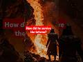 Unbelievable Escape! Surviving the Inferno #history #facts #biblicaltext