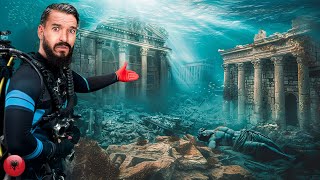 EXPLORING AN ANCIENT SUNKEN CITY! ATLANTIS?? 🇦🇱 (ALBANIA)