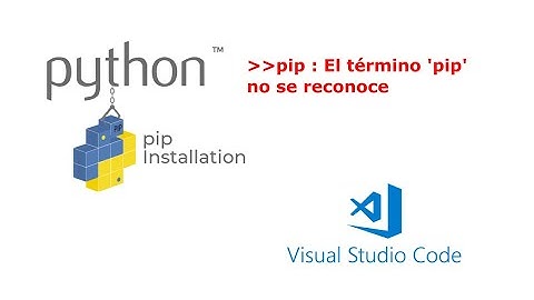 Error al instalar con PIP en Python (VSCODE)