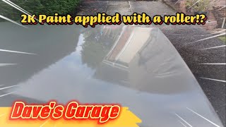 Ford Escort MK1 Restoration Project. Can 2K paint be applied with a roller?