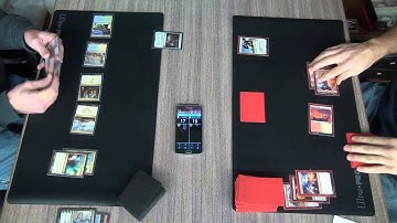 FNM 1-9-15 KTK Standard Round 1 Tim (5 Color Control) vs Rick (RW Midrange) Game 2