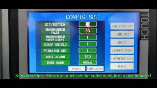 Automatic Counting Machine Interface Operation Instruction