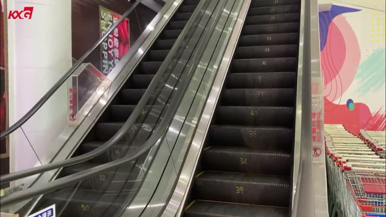 Kunxing Glass Popular Escalator Guardrail YouTube