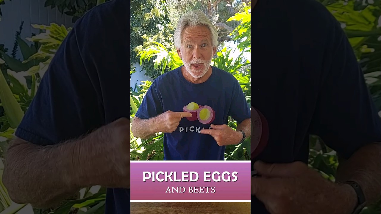 PICKLED EGGS & BEETS. #pickledeggs