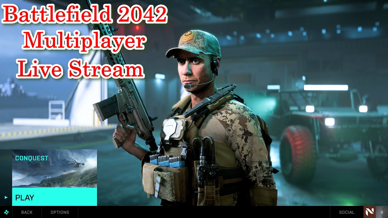 Battlefield 2042 Multiplayer Live Stream No Commentary - YouTube