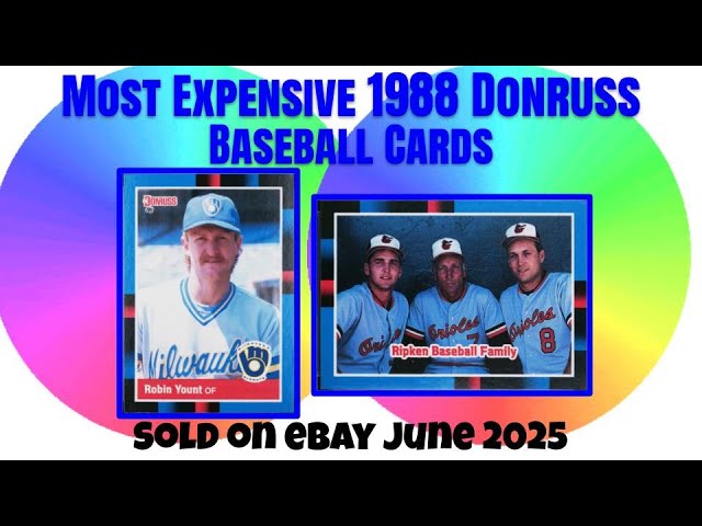 rare 1988 donruss baseball cards Trading Card Pack of 18 Ungraded : Sports & Outdoors 1988 Donruss Baseball's Best #119