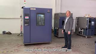 A high-low temperature test chamber