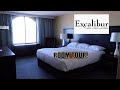 🏰 Excalibur Las Vegas |  Resort Tower King Hotel Room Tour