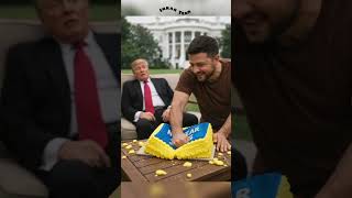 Zelensky Ruins Trumps New Year Cake