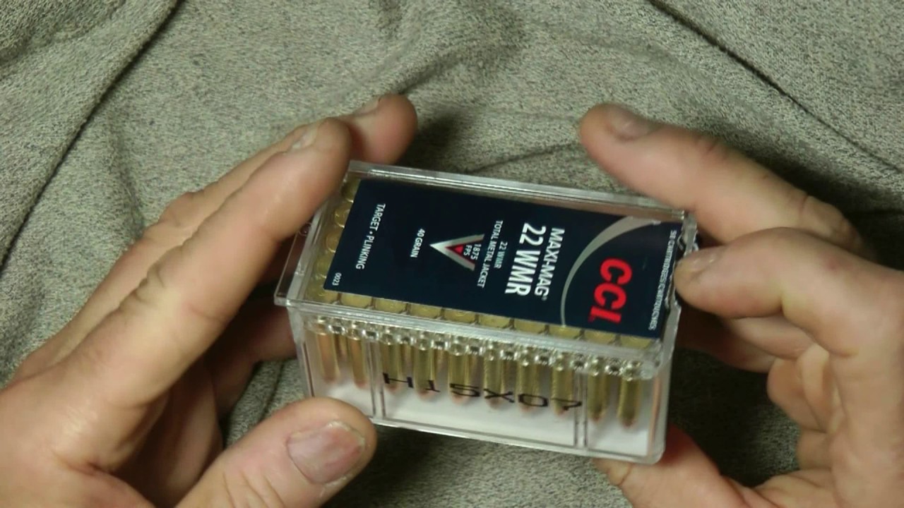 CCI 22WMR WALMART AMMO BUY YouTube