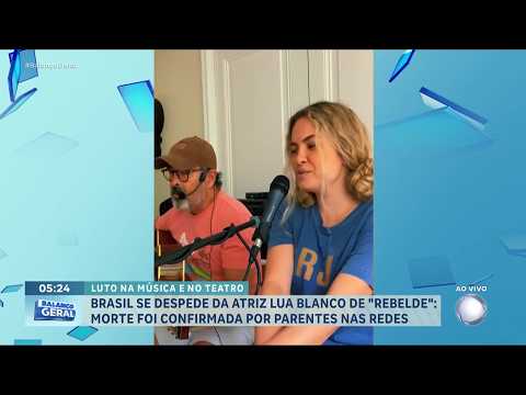 Velório de Lua Blanco acontece nesta segunda (19) no Rio | BALANÇO GERAL