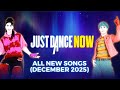 TODAS AS MÚSICAS NOVAS DO JUST DANCE NOW DE DEZEMBRO + MÚSICAS ENCONTRADAS NOS ARQUIVOS