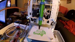 DIY Arduino mini CNC Plotter