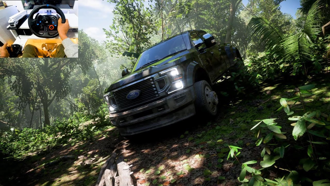 FORD F-450 DRW PLATINUM 2020 | FORZA HORIZON 5 | REALASTIC OFFROADING Logitech G29