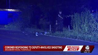 Coroner responds to deputy-involved shooting reported in Anderson County