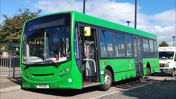 THRASH: Journey on Route 104 | YX11AEF/8557 - RURAL LINK: Dennis Dart SLF 4/ADL Enviro 200