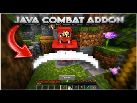JAVA COMBAT ADDON For MCPE 1.21+ 🔥|| ( same as java )
