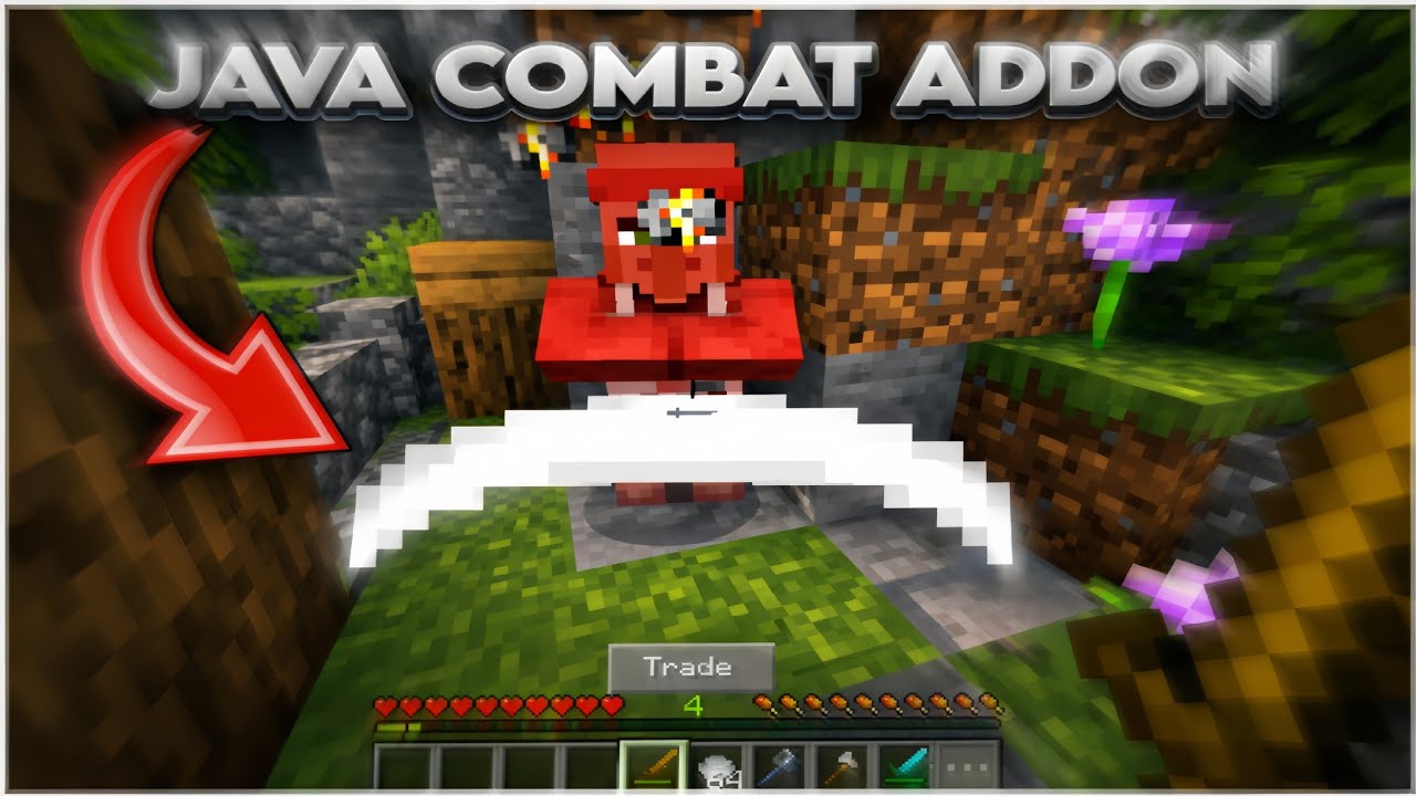 JAVA COMBAT ADDON For MCPE 1.21+ 🔥|| ( same as java ) - YouTube