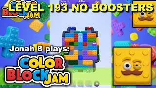 Color Block Jam Level 193  No Boosters