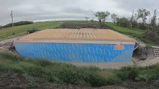 Main Beam, Floor Joists and Subfloor Time Lapse