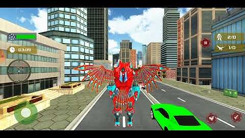 Rooster Robot Transforming Games: Robot Wars!PK GAMER