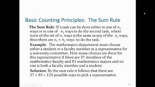 Counting Part 1