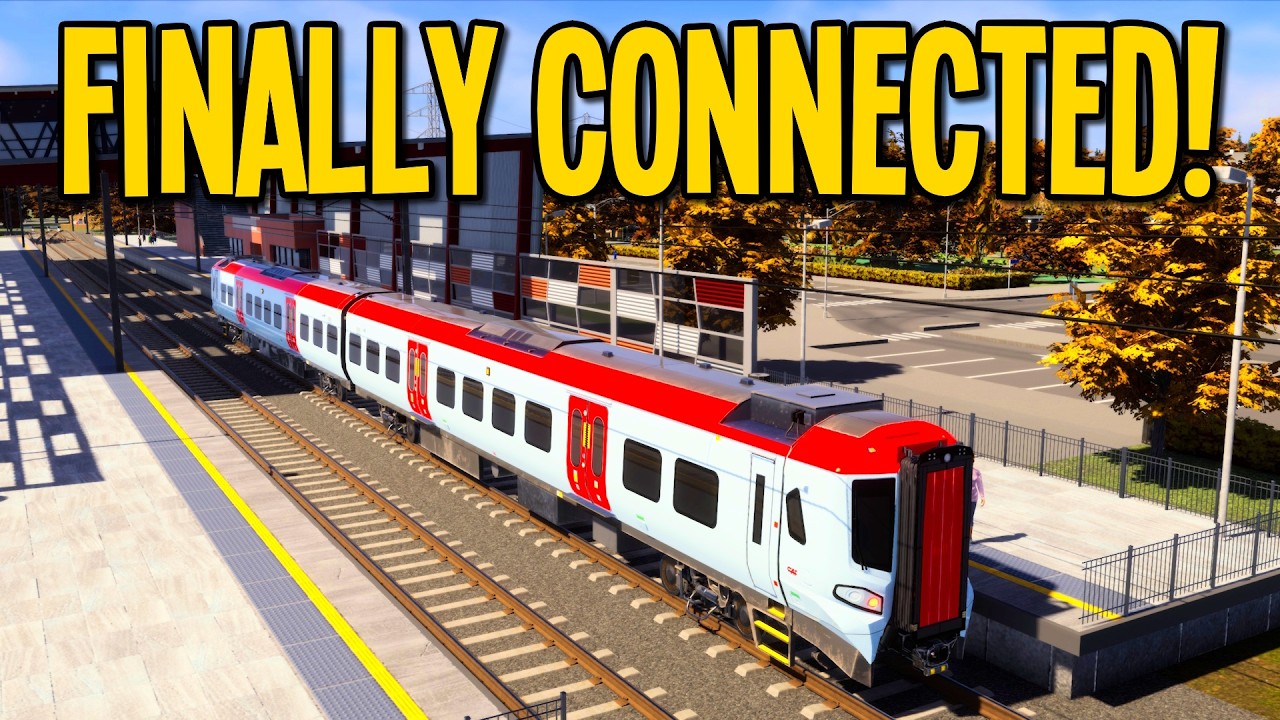I Connected This British Town With Trains, Buses & Bikes!