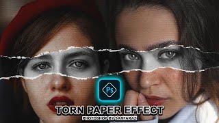 Torn Paper Effect Photoshop - Photoshop Tutorial