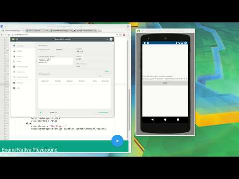 Enaml Native - Android apps in Python - GPS location and permissions