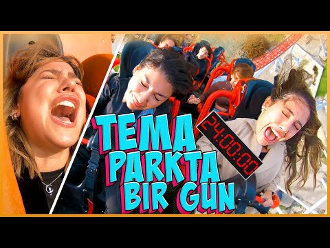 TEMA PARKTA BİR GÜN GEÇİRDİK ! *YAĞMUR BAYILDI - AĞLADIM !