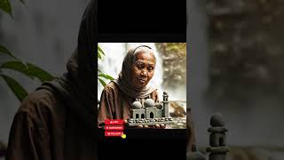 miniatur mesjid buatan nenek dari batu #miniature#ceritaindfiratif#miniaturemodels#shorts
