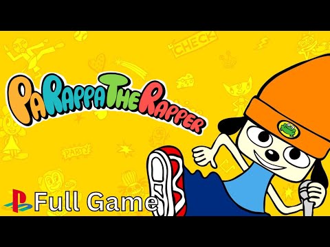 PaRappa The Rapper (PS1) - Full Game Walkthrough - No Commentary - Longplay 
