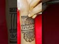 Beautiful simple bridal full Hand Mehndi design #mehndi #trending #youtubeshorts #shorts #viral #yt