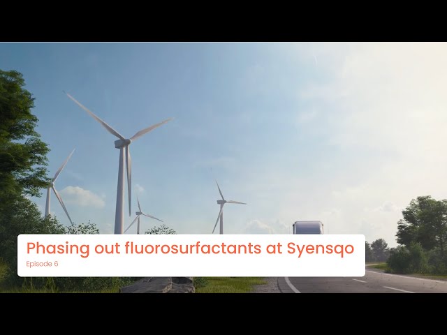 Watch Phasing out fluorosurfactants at Syensqo on YouTube.