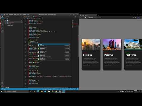 CSS 3D Card Design with  Effect Tutorial