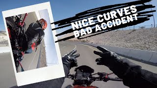 Nice curves!bad accident!New lesson!