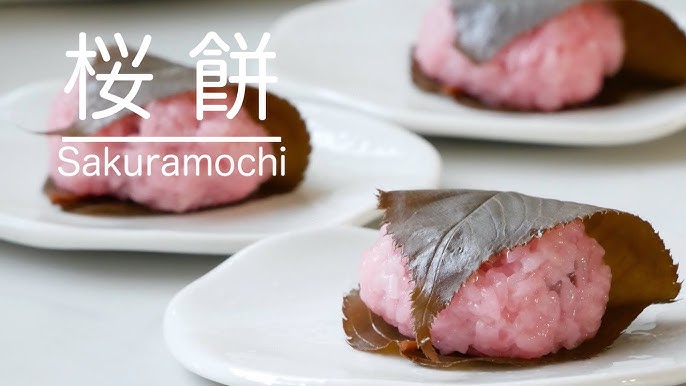 餅米からつくる道明寺桜餅の作り方 Japanese Dessert Recipe あんこやの和菓子レシピ Youtube