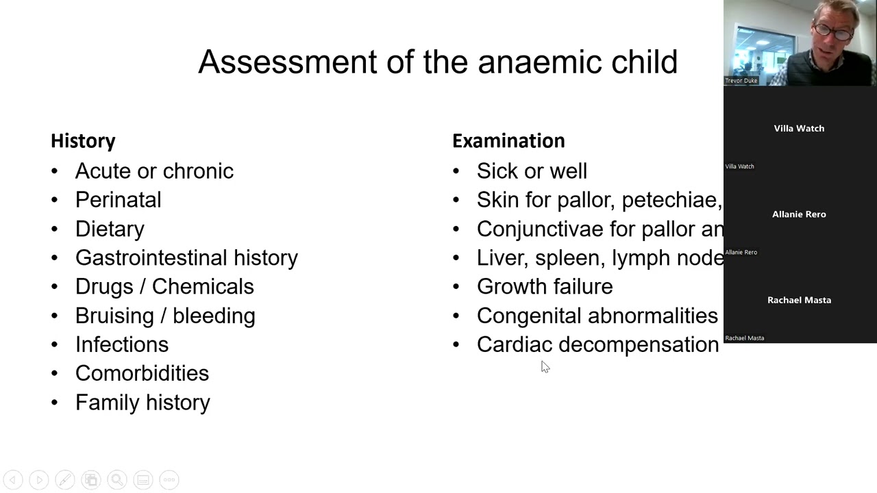 19a 2022 Anaemia in children I