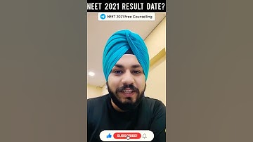 When NEET 2021 Result will be declared? Final Answer key ? #shorts #neet2021 #neet2021cutoff