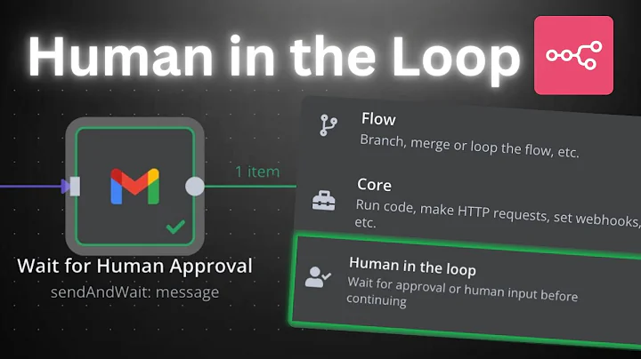 How to use Human in the Loop with n8n