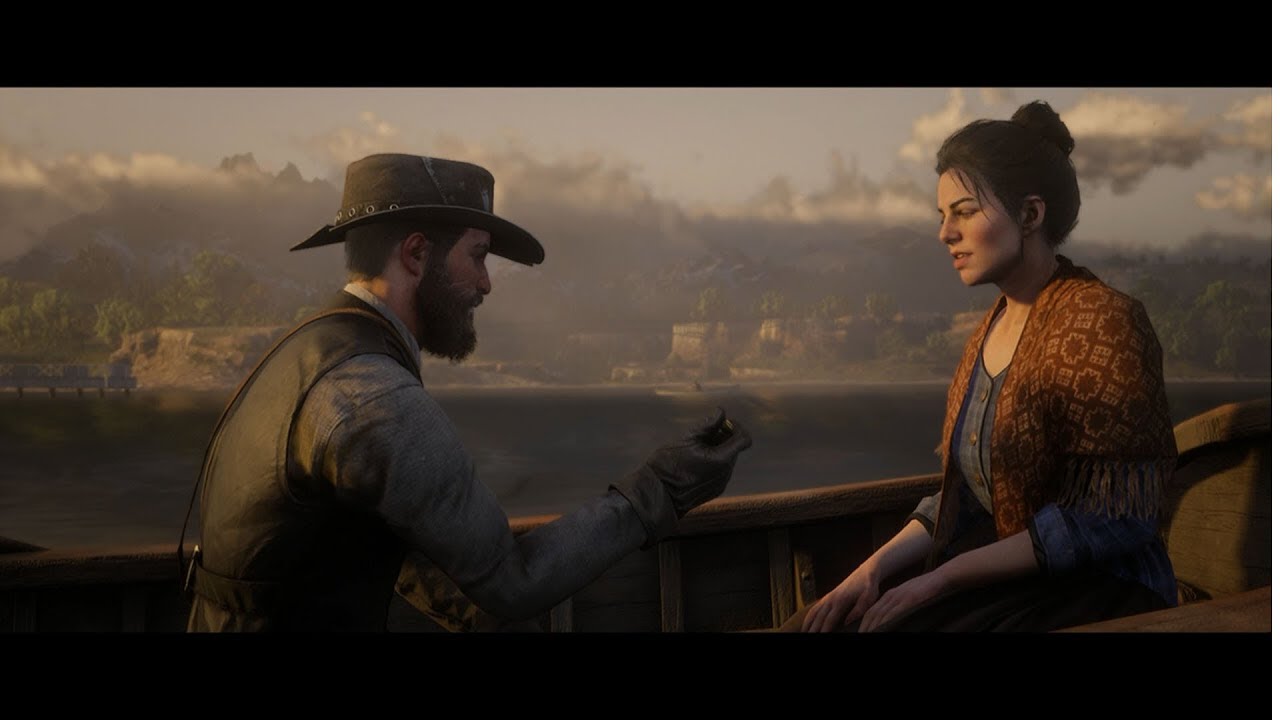 Red Dead Redemption 2 John Marston & Abigail Romance - YouTube.