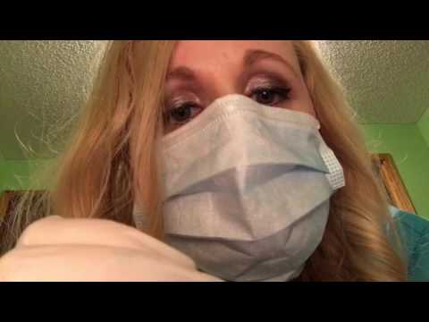 ASMR Binaural Gentle Dental Exam | Soft Spoken with Gloves