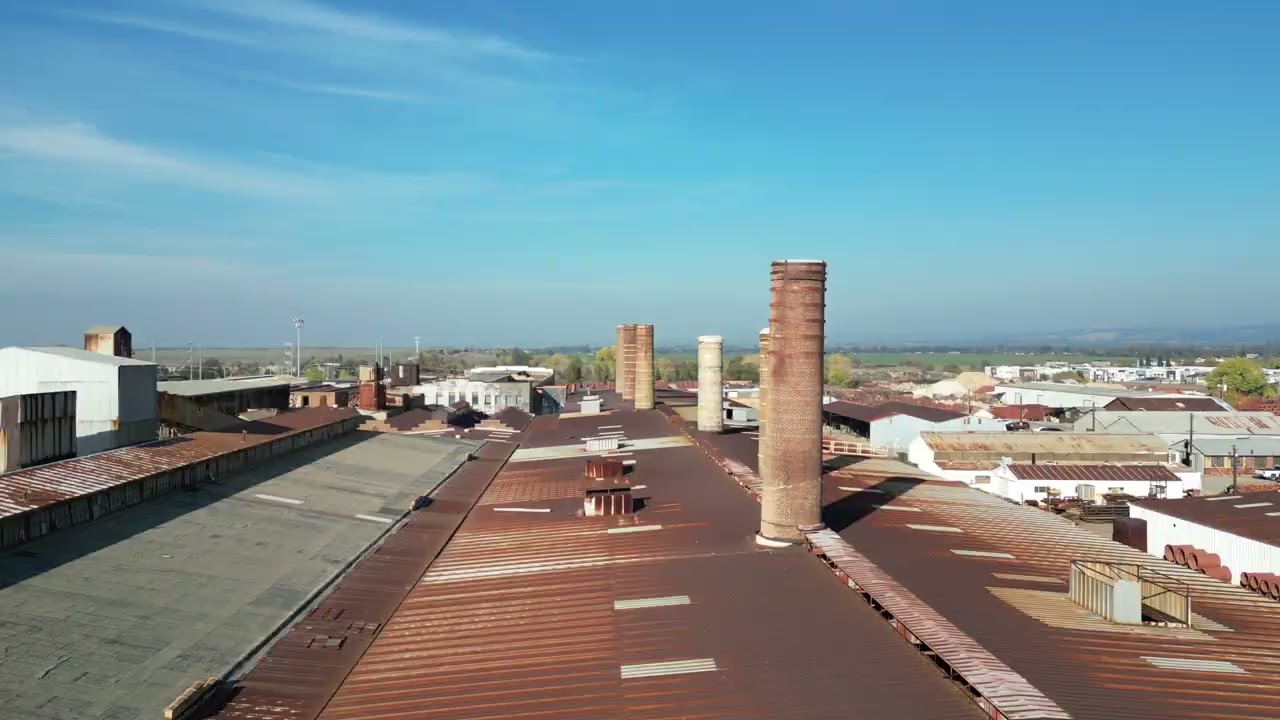 DJI Drone Flight over Gladding McBean. 