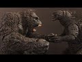Godzilla vs Kong - King of the Monsters (Stop Motion)