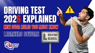 DVSA Driving Test Changes 2026 | What Learners MUST Know to Pass First Time