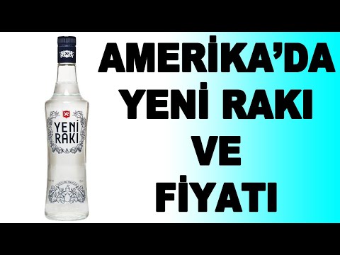 Amerika'da Yeni Rakı Fiyatı