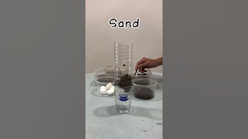 DIY water filter experiment